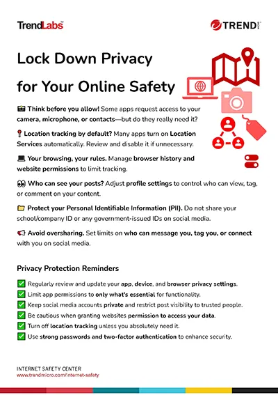 Thumbnail of Privacy Settings  PDF